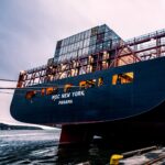 Cargo at sea